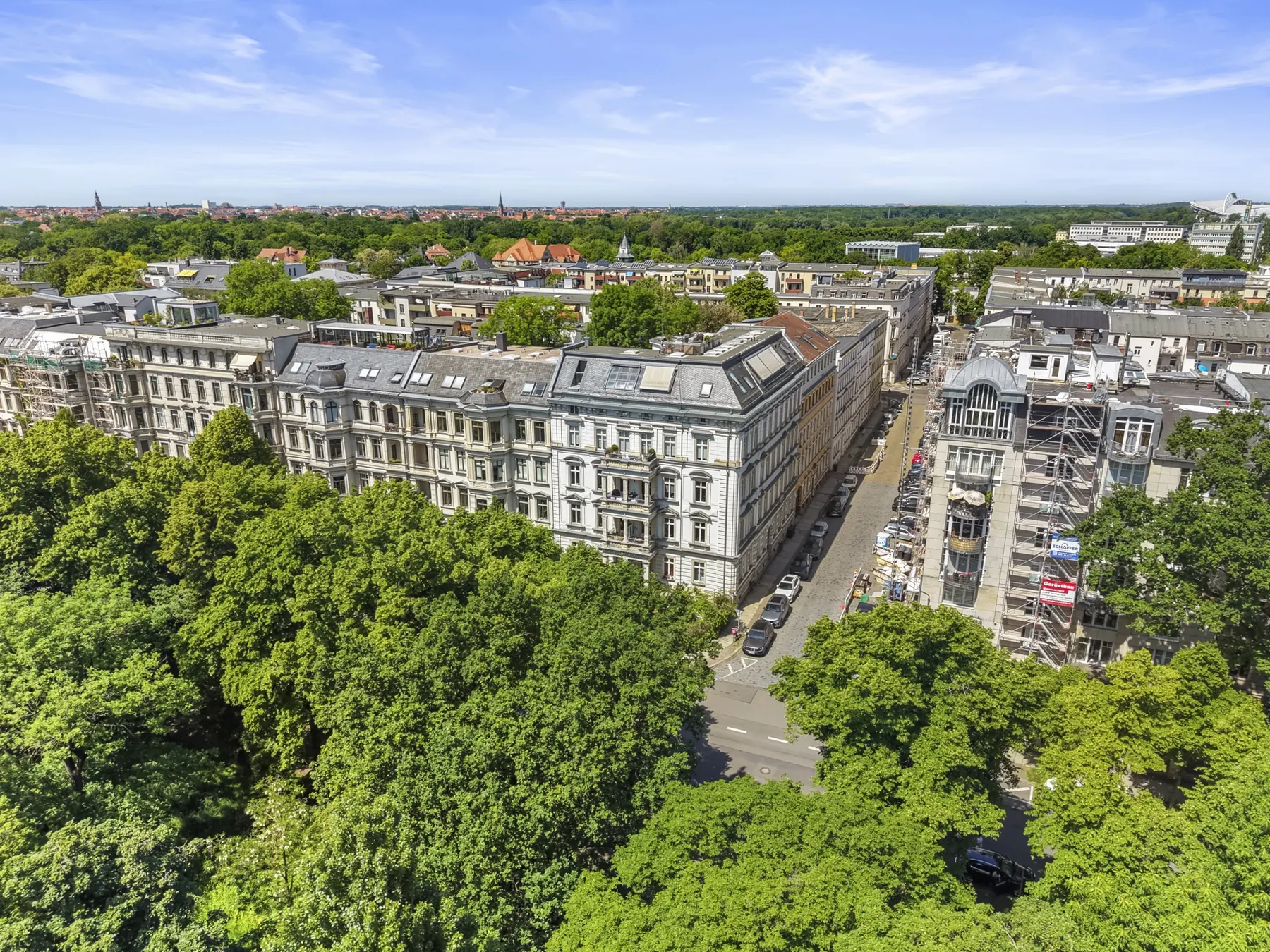 Drohnenaufnahmen Leipzig